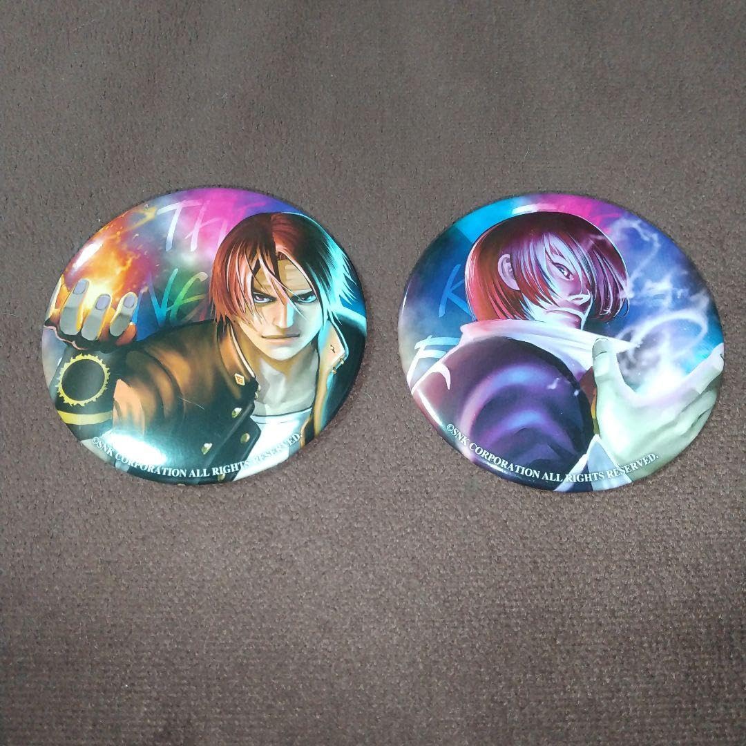 キングオブファイターズ KOF 缶バッジ セット 草薙京 八神庵 Amazon.co