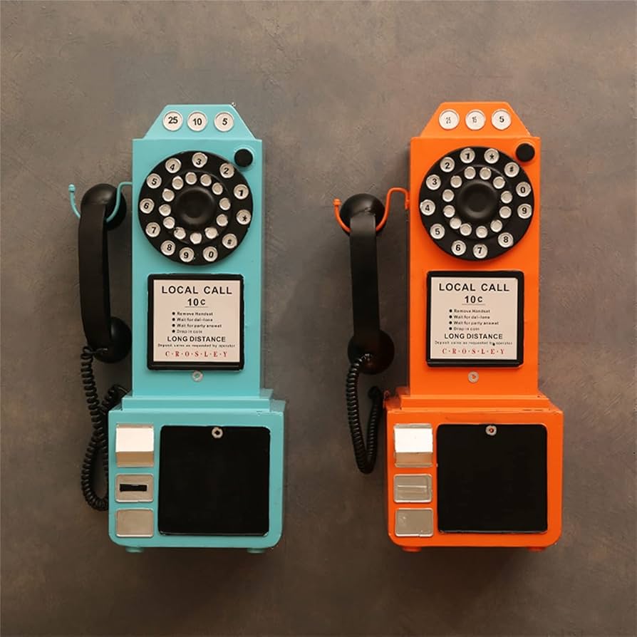 Hiro専用【レア】アメリカ公衆電話 アンティーク 電話機 レトロ