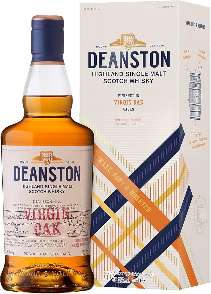 Amazon.co.jp: ディーンストン ヴァージンオーク [ ウイスキー