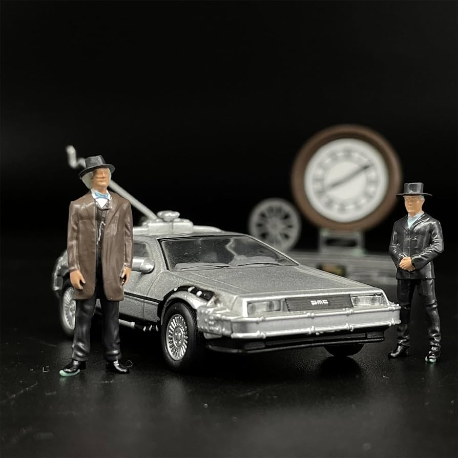 Amazon.co.jp: 『バック・トゥ・ザ・フューチャー』1/64 Scale Figure