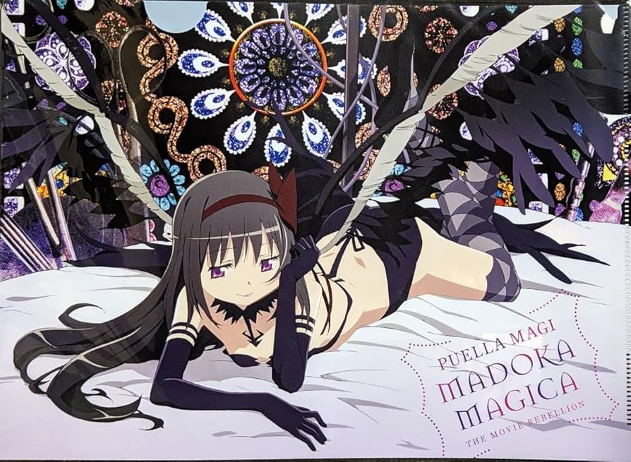 セガ描き下ろし 悪魔ほむらクリアファイルケース まどか☆マギカ 暁美