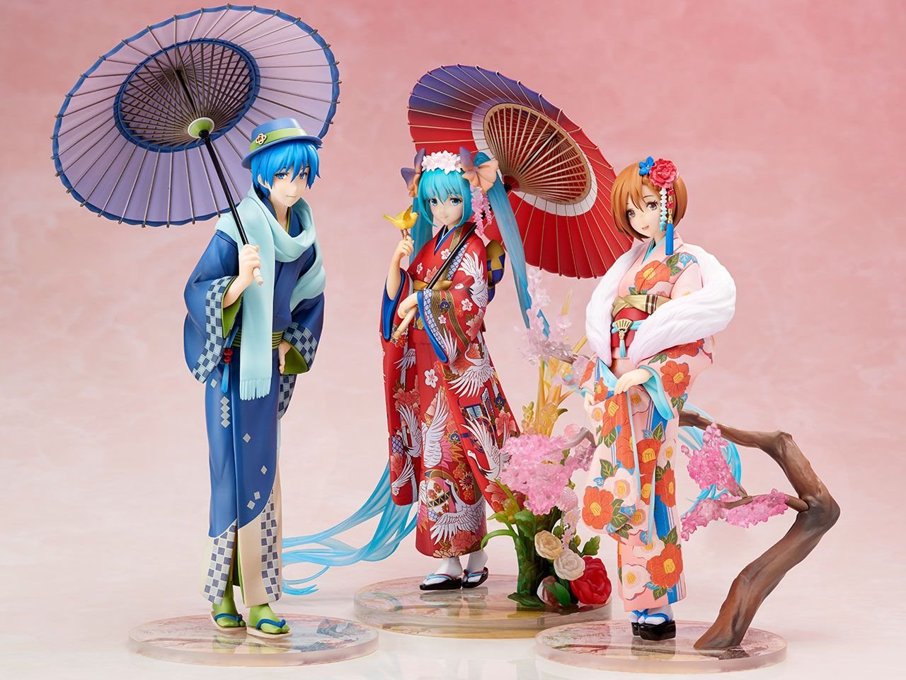初音ミク 花色衣 1/8フィギュア ストロンガー 和服 SALE】初音ミク