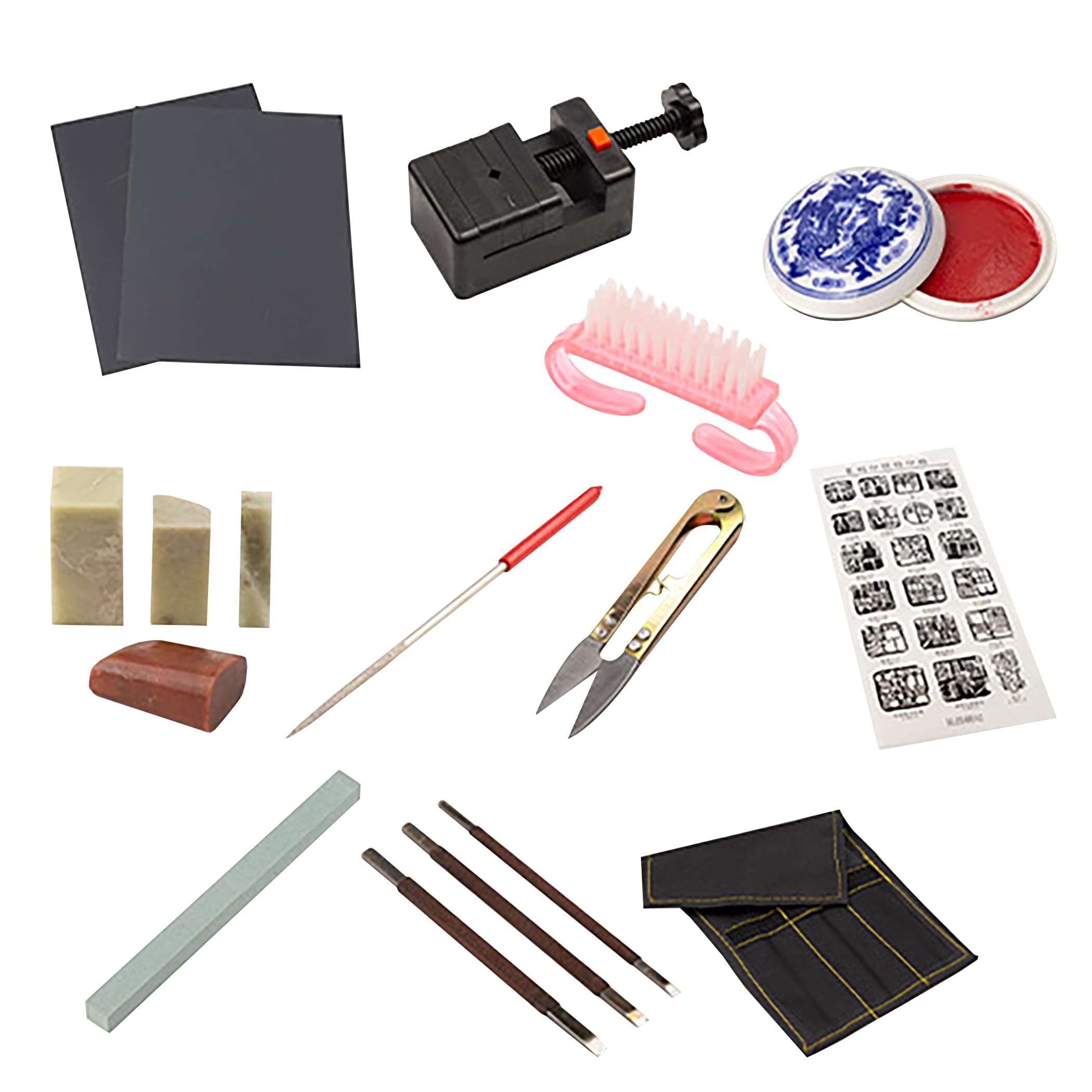 決算セール 篆刻 印材 印石 まとめ 書道 落款 遊印 100個セット2 決算