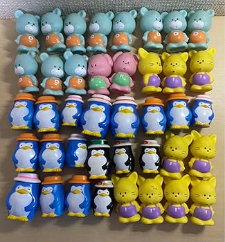 Amazon.co.jp: 昭和レトロ ソフビ フィギュア 指人形など 40個 : おもちゃ