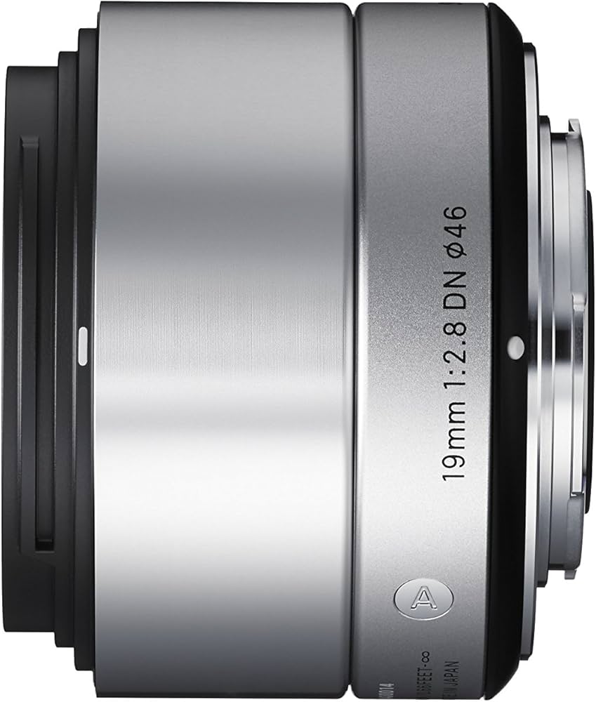 Amazon.com : Sigma 19mm F2.8 EX DN Art (Silver) for Sony SE