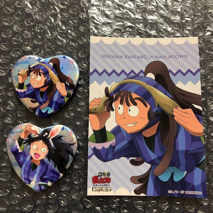 限定値下げ】忍たま乱太郎 久々知兵助 ナンジャタウンハート缶バッジ