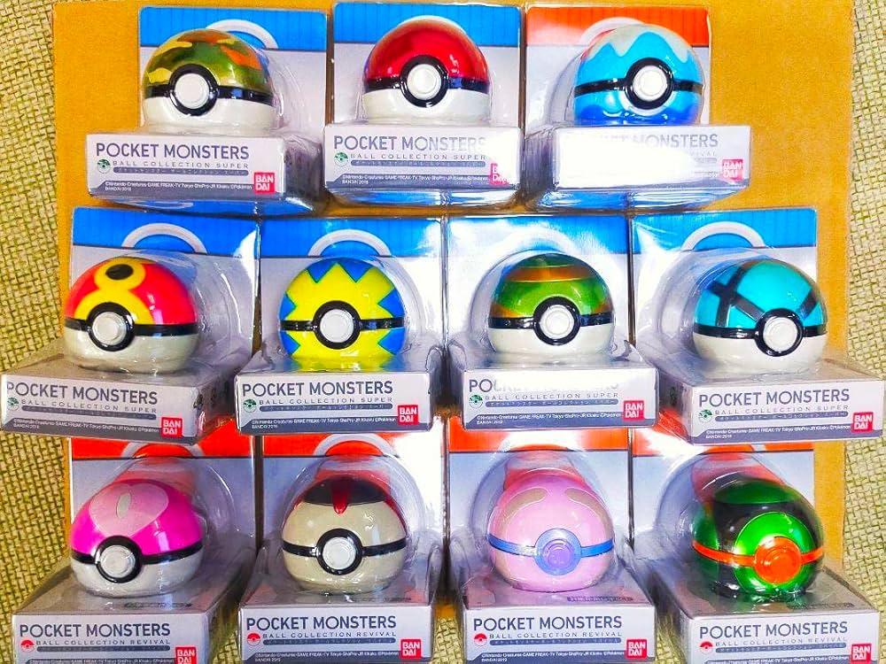 ポケットモンスター モンスターボールコレクション 第1弾6体セット