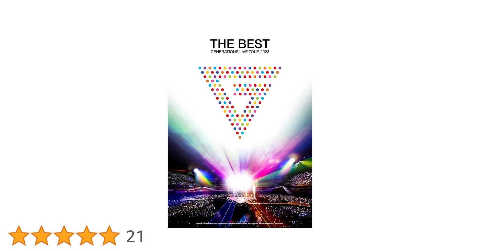 ミュージック GENERATIONS LIVE DVD GENERATIONS LIVE TOUR 2022