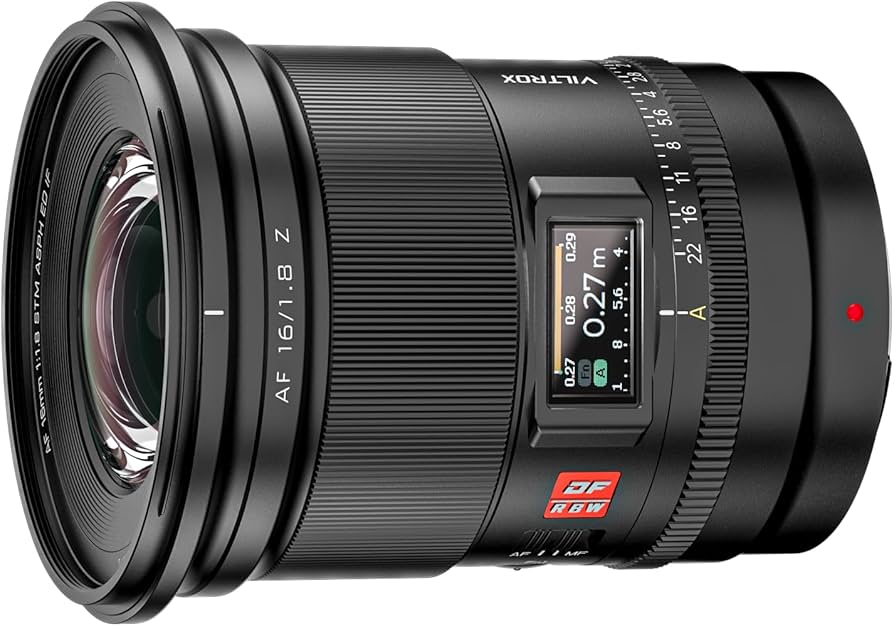 Amazon.com : Viltrox AF 16mm F1.8 Z, Autofocus Lens with Built-in
