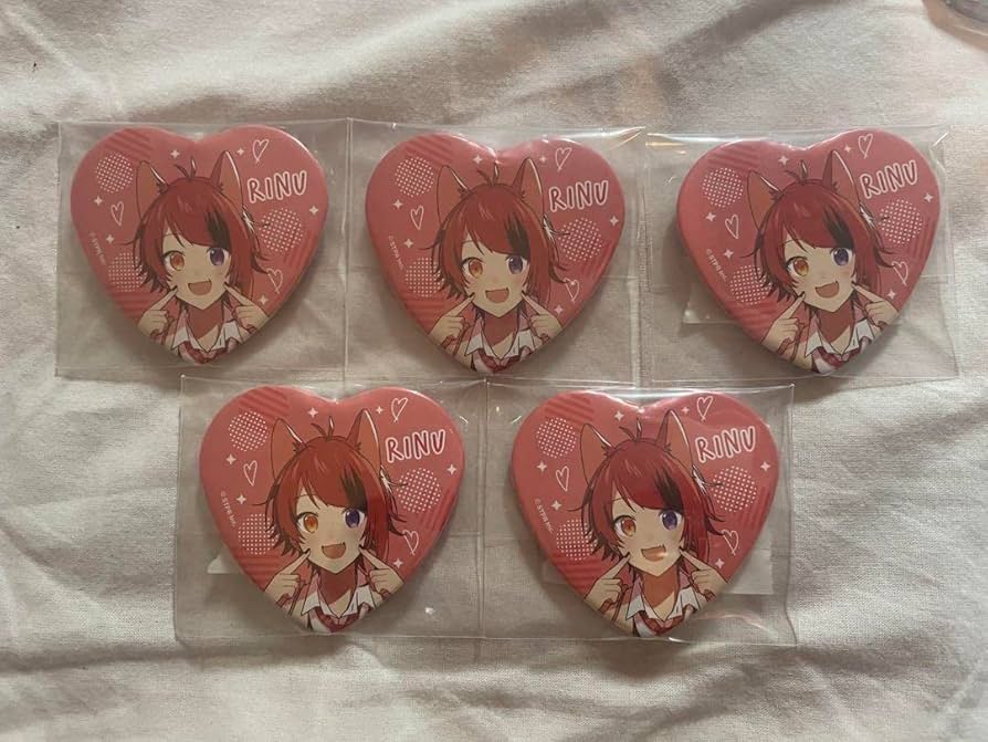 すとぷり ハート缶バッジ 7周年 さとみくん さとみくんすとぷり缶 すと