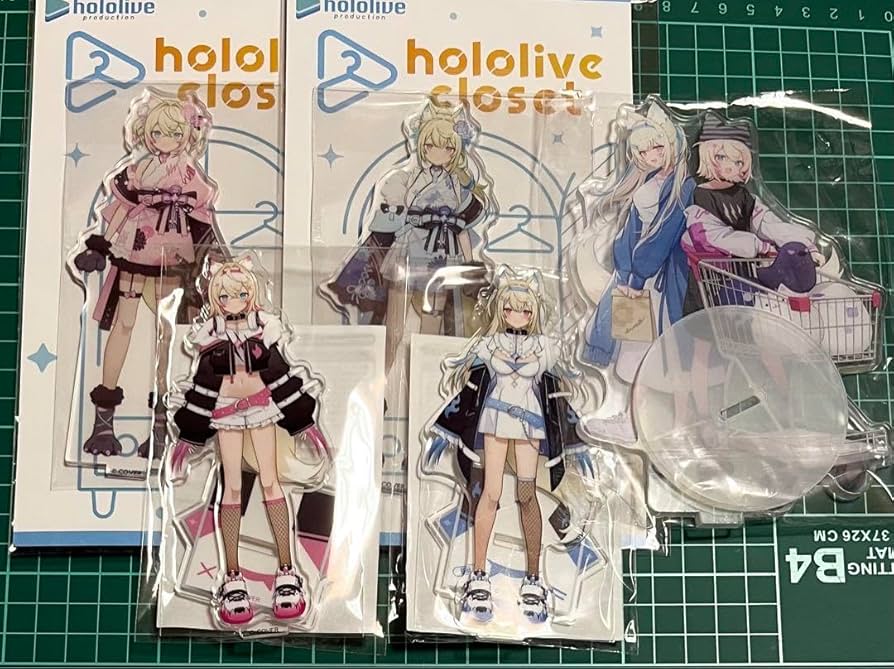 Amazon.co.jp: ホロ ライブ EN FUWAMOCO アクリルスタンド フワモコ