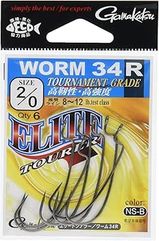 Amazon | がまかつ(Gamakatsu) ワームフック エリートツアラー ワーム