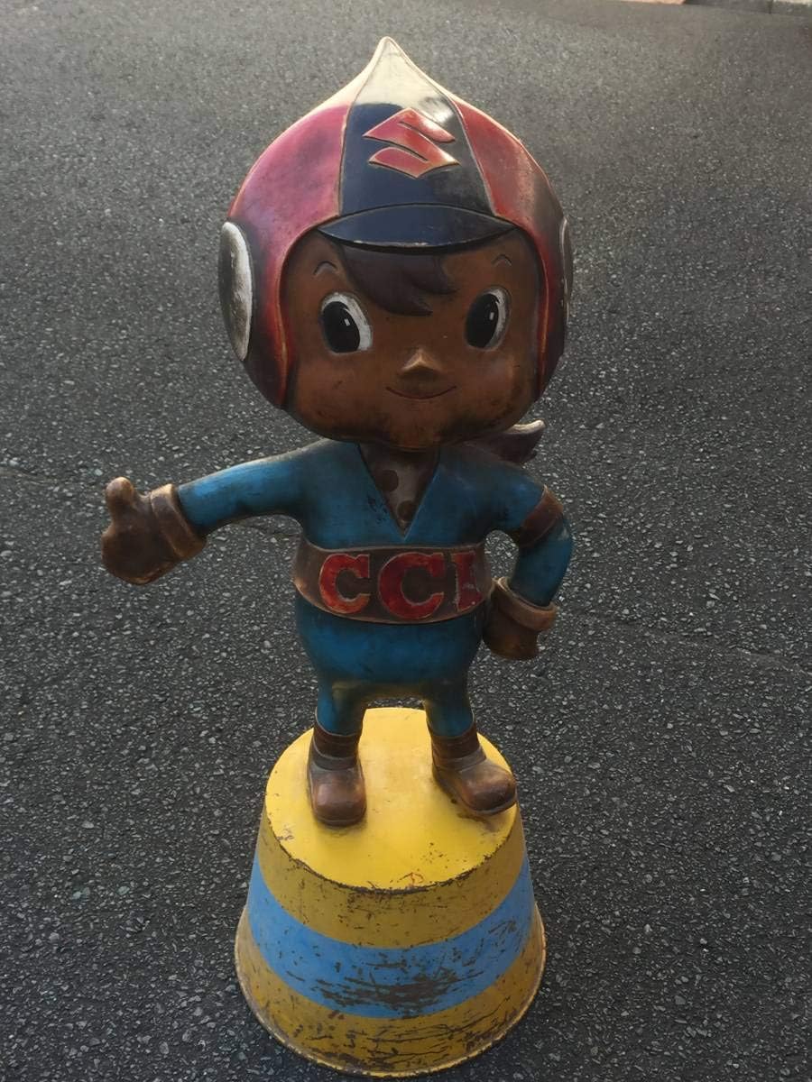 未開封 CCI坊や 貯金箱 ソフビ 鈴木自動車工業 スズキ 百泉社 説明