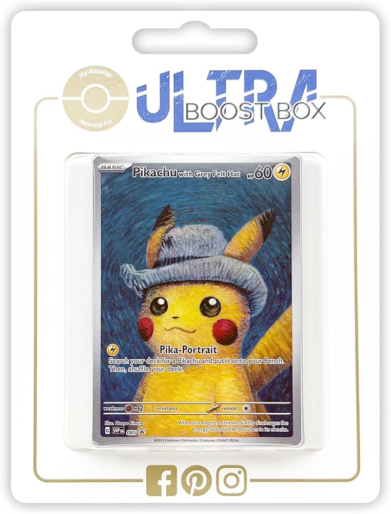 ポケモンカードゲーム Pikachu with Gray Felt Hat (SR) Pikachu with