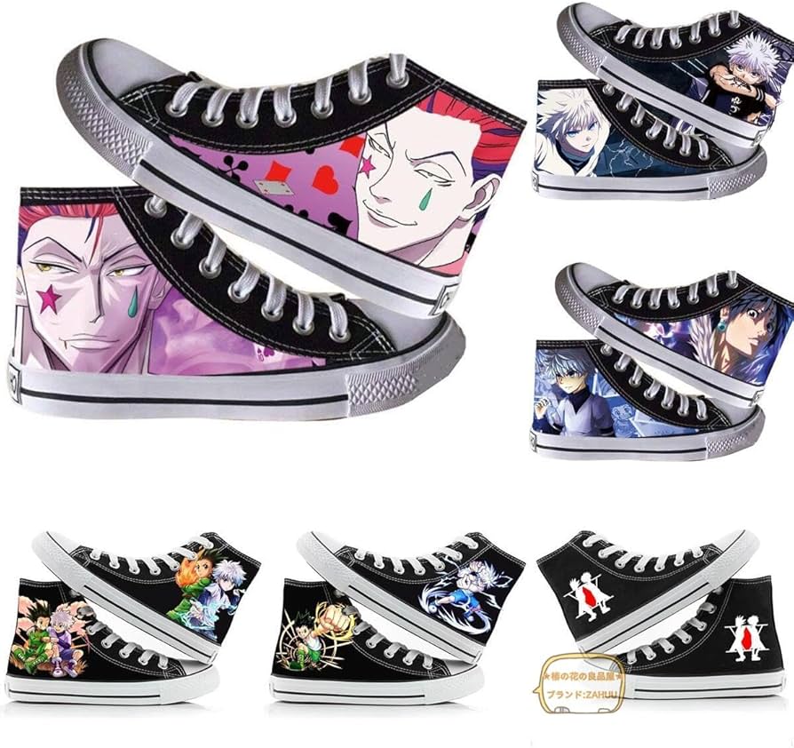 Amazon.co.jp: ハンターハンター シューズ スニーカー 靴 帆布靴 運動