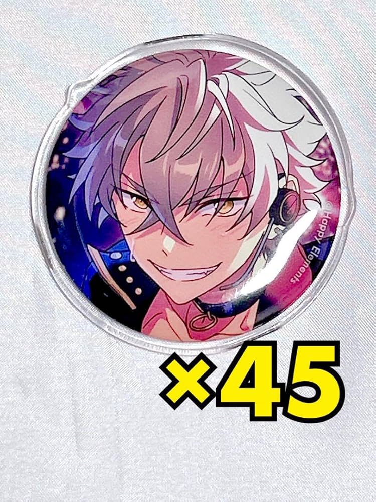 あんスタ 大神晃牙 中国 繁夢缶バッジ あんスタ 大神晃牙 中国 繁夢缶