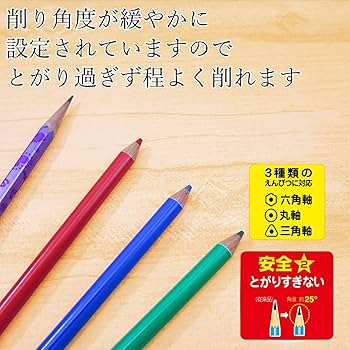 Amazon.co.jp: クツワ STAD スーパー安全鉛筆削り RS025PK ピンク
