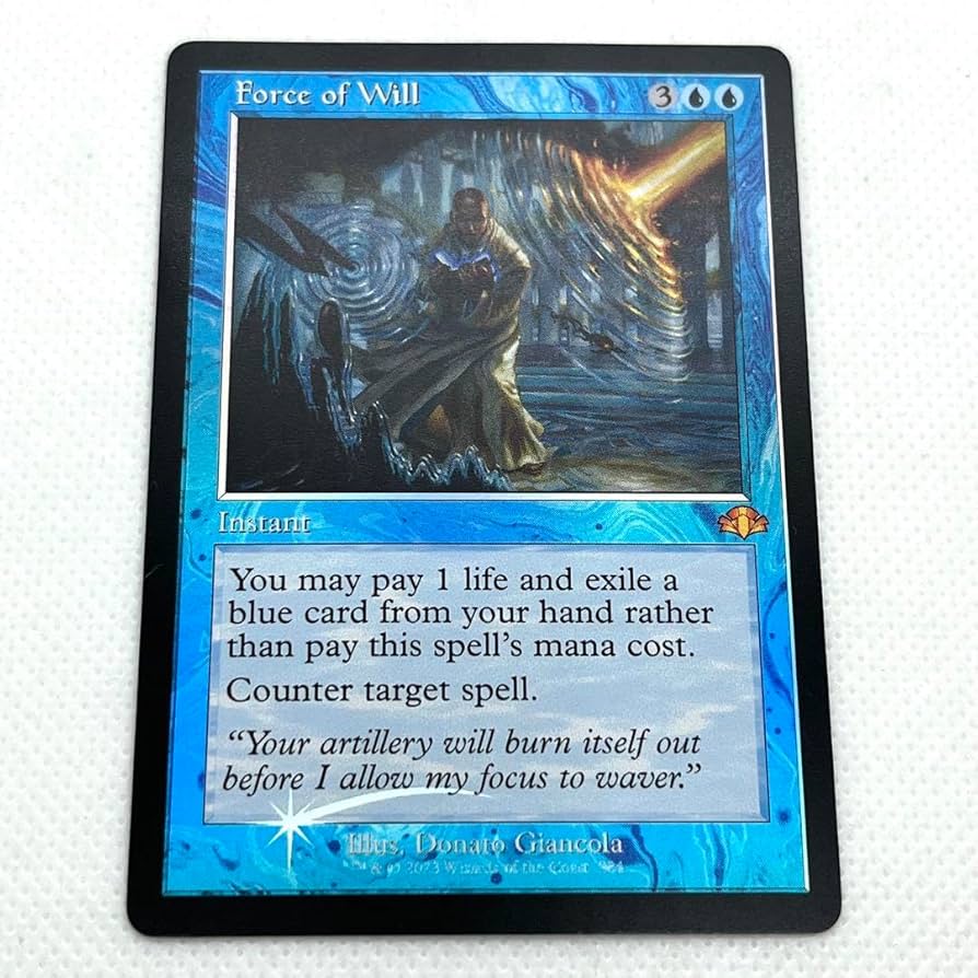 Amazon.co.jp: 意志の力 旧枠 FOIL 英語 MTG : おもちゃ