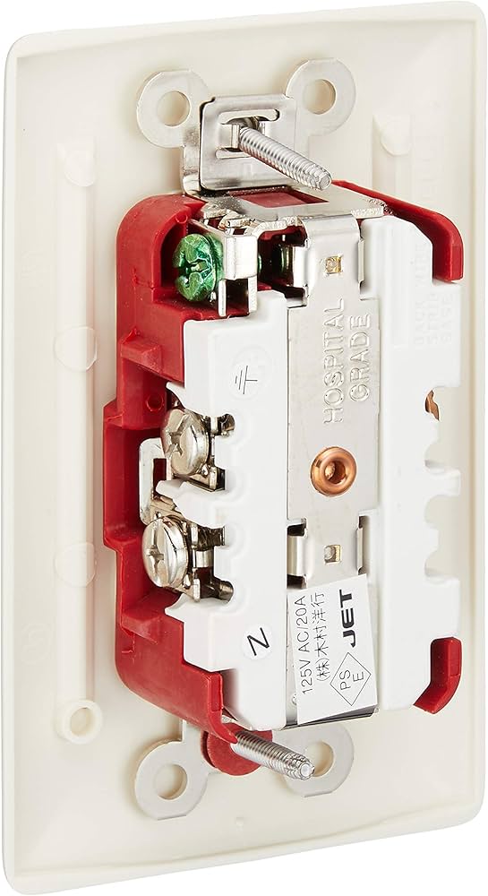 Amazon.co.jp: HUBBELL 2口壁コンセント(20A) レッド 8300R : 産業