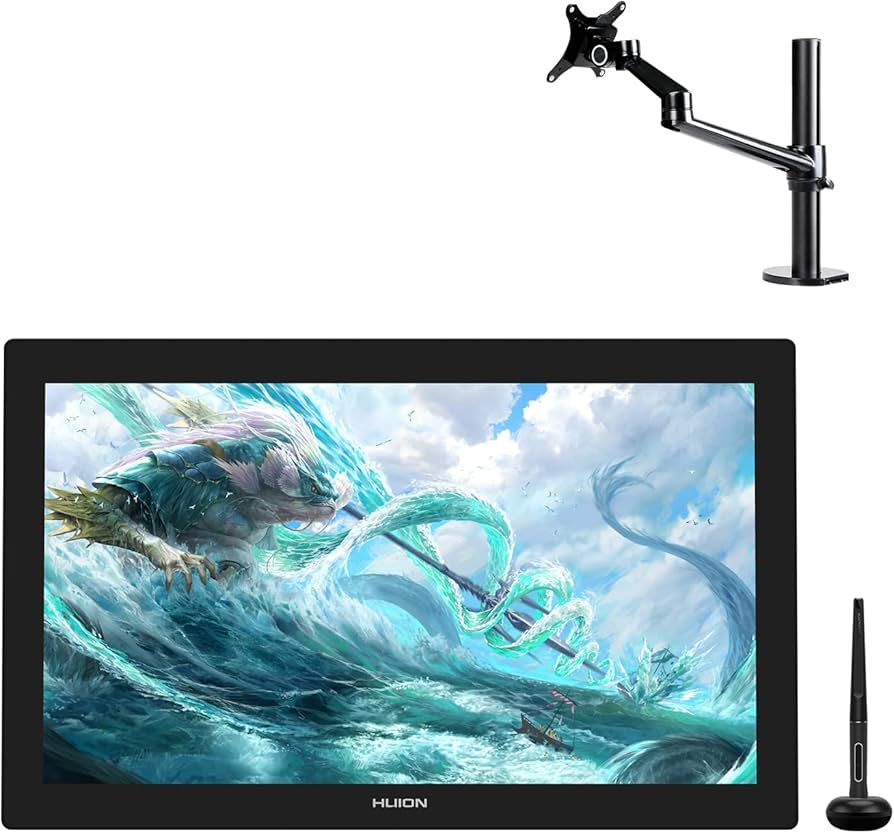 Amazon.com: HUION Kamvas Pro 24 4K UHD Graphics Drawing Tablet and