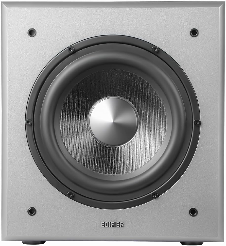 1106黒/Edifier T5 70W 8インチ サブウーファー、スピーカー用 1106黒