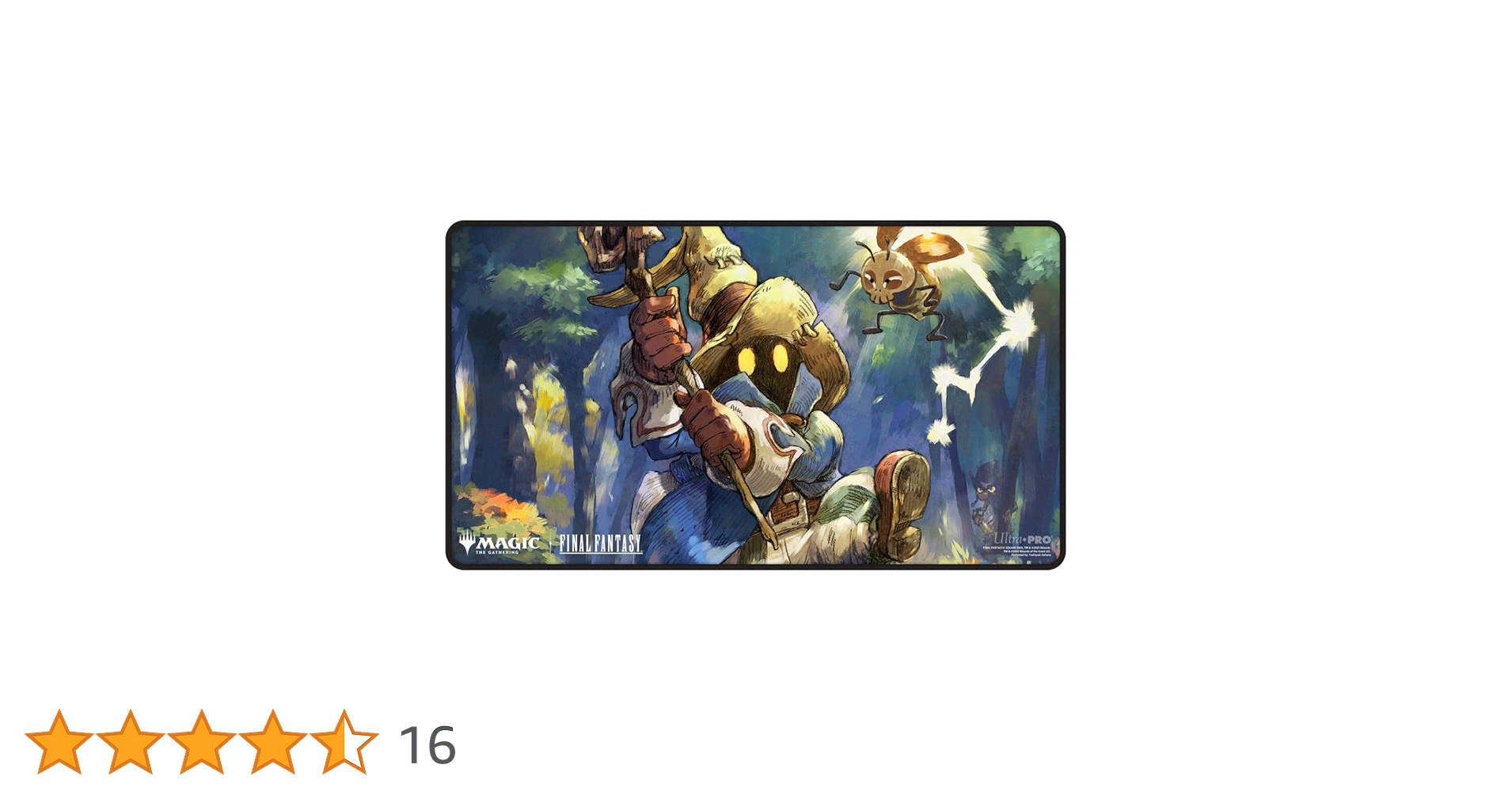 MTG×FF プレイマット 迷える黒魔道士、ビビ/Vivi Ornitier MTG FF