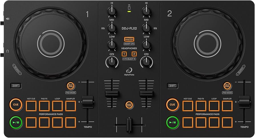 Amazon | Pioneer DJ AlphaTheta DDJ-FLX2 コンパクト2チャンネルDJ