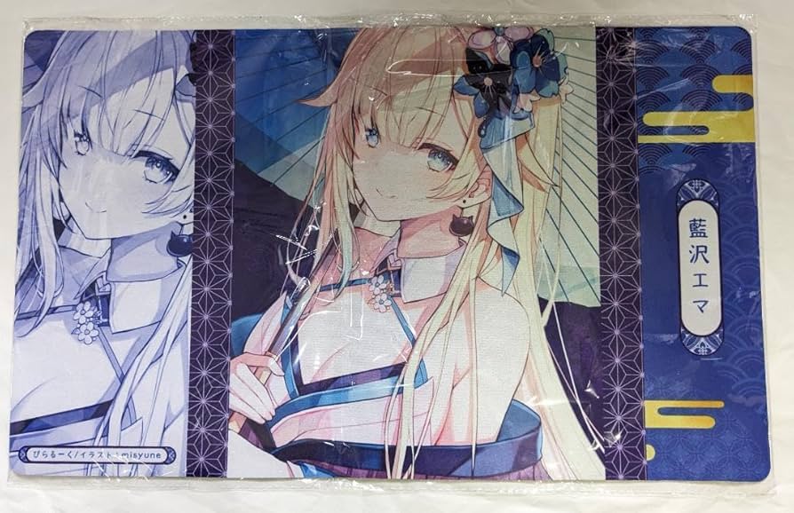 C106ぴらるーく 藍沢エマ スリーブ プレイマットセット ぶいすぽっ