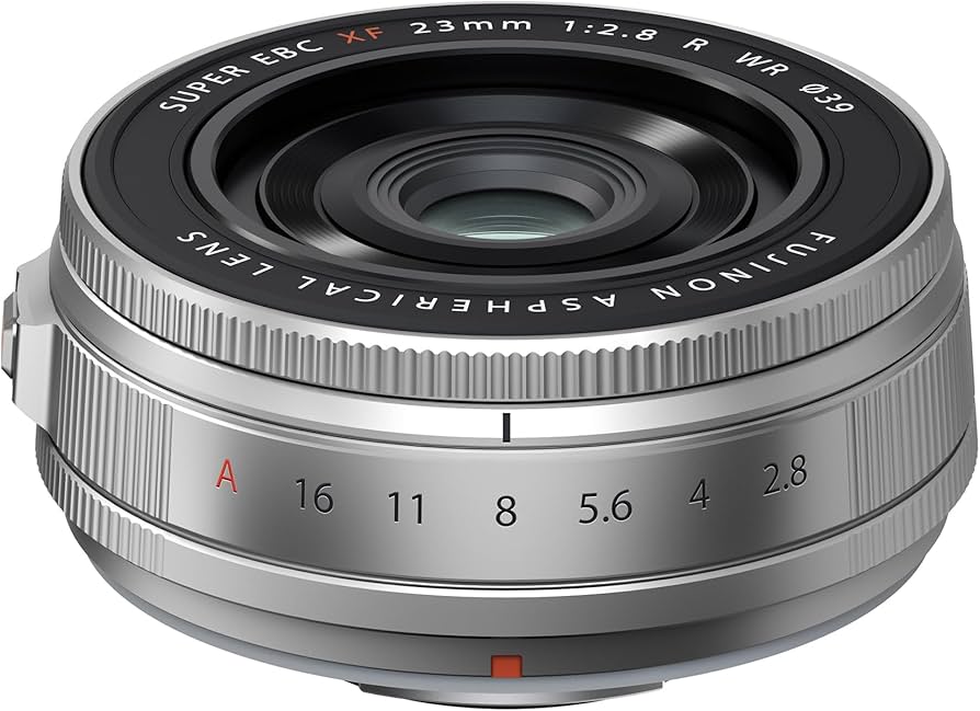 Amazon.com : FUJIFILM FUJINON XF23mmF2.8 R WR Lens, Silver