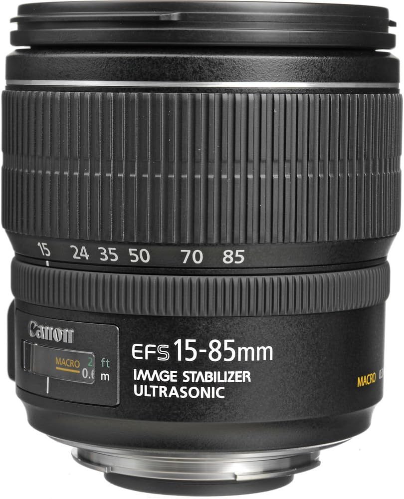 Amazon.com : Canon EF-S 15-85mm f/3.5-5.6 is USM Lens with Filter