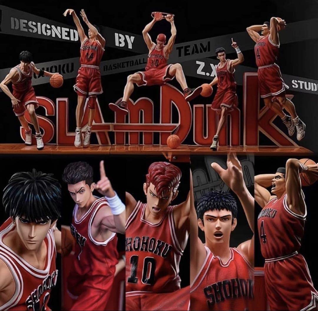 スラムダンク フィギュアコレクション 湘北 6人セット スラムダンク