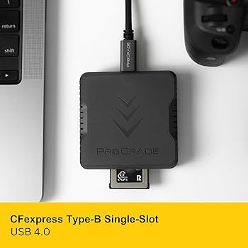 Amazon.com: CFexpress Type B Single-Slot Memory Card Reader by