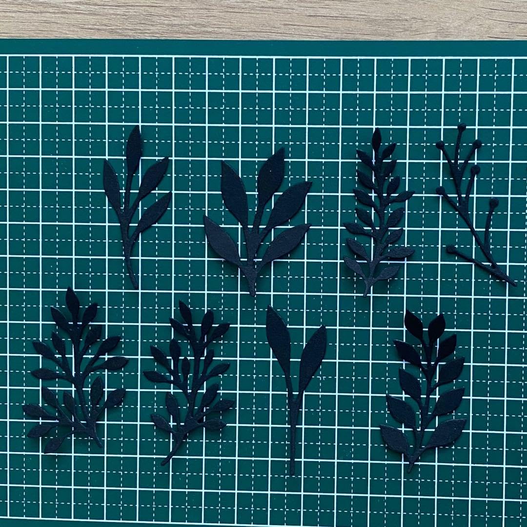 Amazon.co.jp: クラフトパンチ ダイカット 葉っぱ リーフ 葉 くすみ