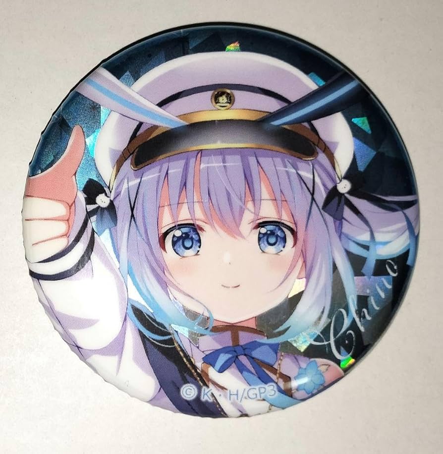 ごちうさ チノ 缶バッジ 銀河特急 12個 ごちうさ チノ 缶バッジ 銀河特急 B