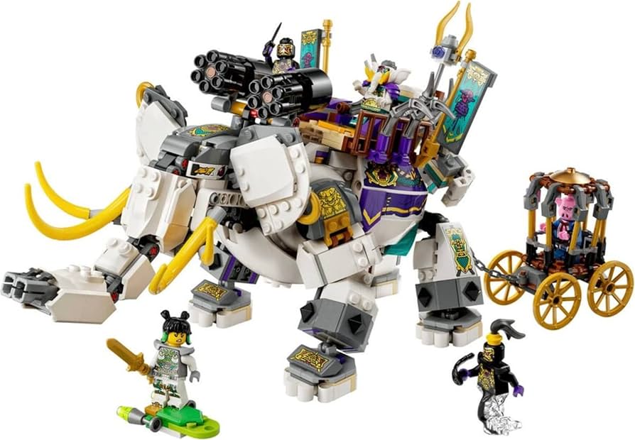 Amazon.com: LEGO 80043 Yellow Tusk Elephant - New. : Toys & Games