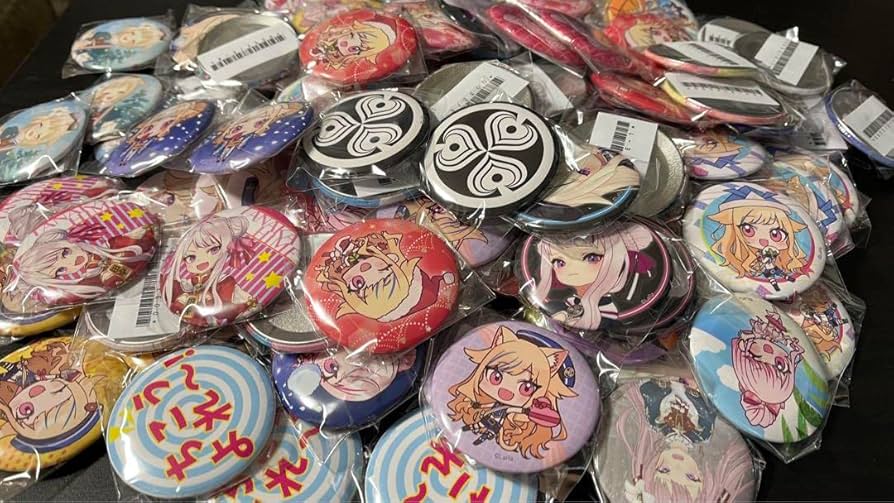 Amazon | ヒメヒナ 缶バッチ ガチャ 新春 2023 セット売り | バッジ