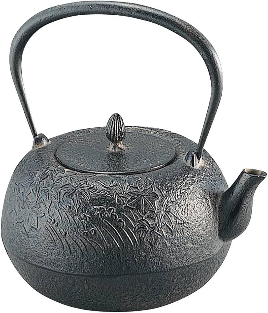 Amazon｜池永鉄工(Ikenaga Iron Works) 鉄瓶 2L 南部鉄器 やかん IH