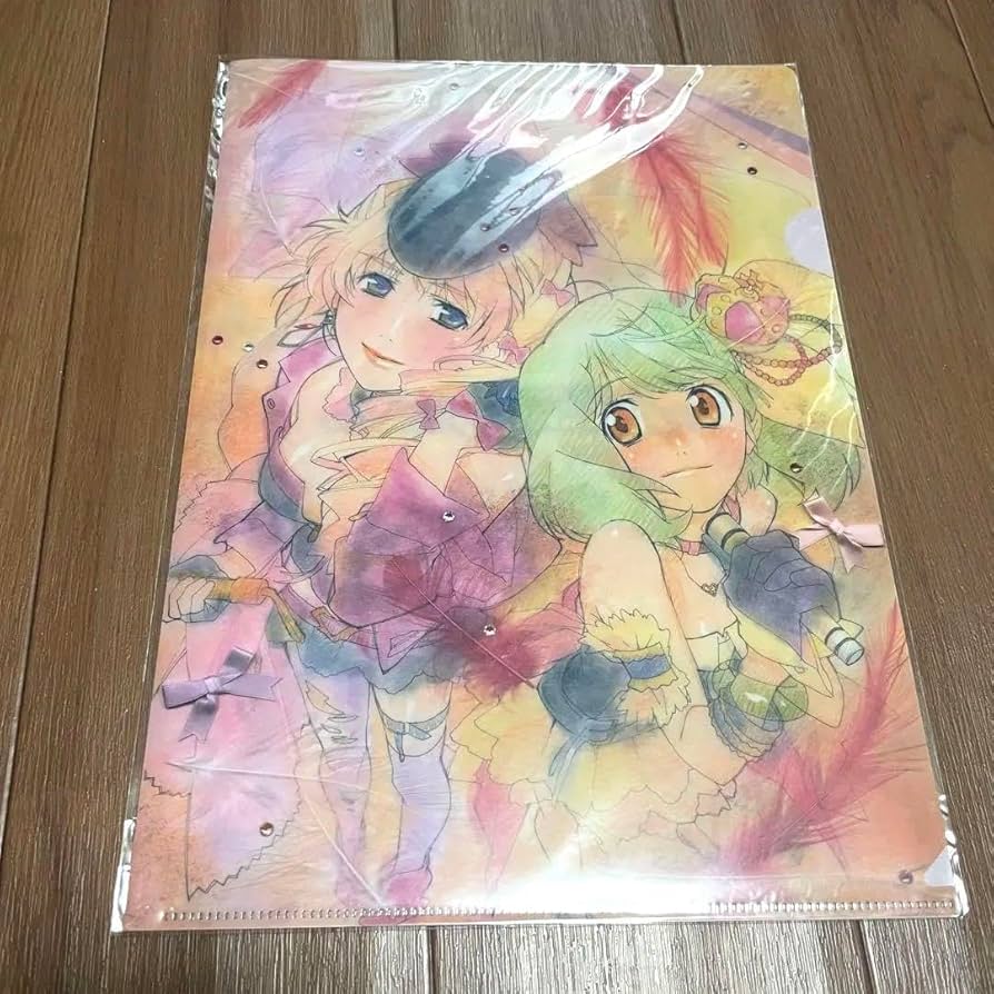 マクロスF シェリル ランカ アルト クリアファイル ザ・マクロス原画展