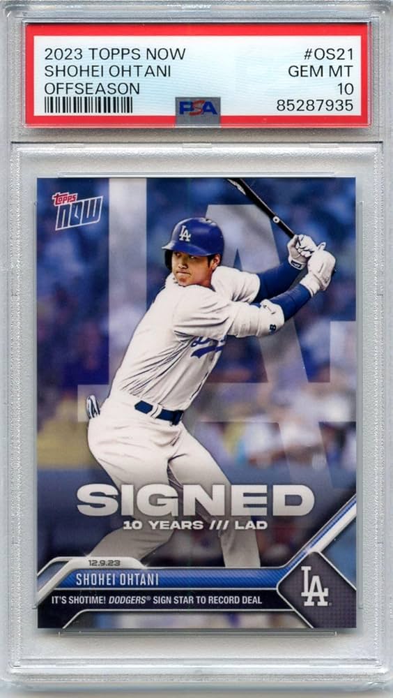 PSA10】大谷翔平WBC Champions Team 2023