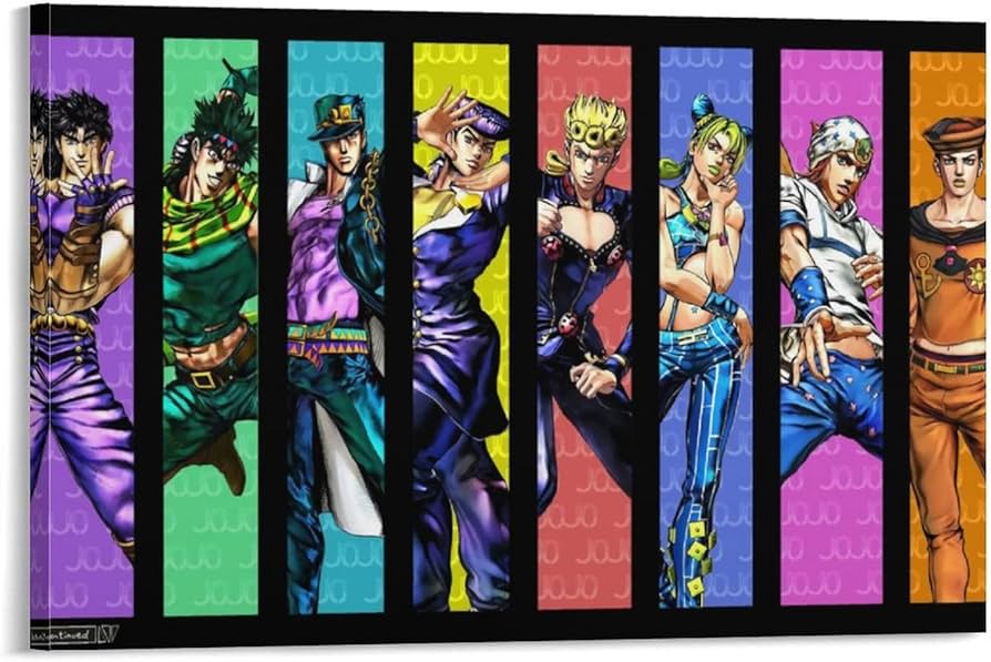 ジョジョの奇妙な冒険 黄金の風（Golden Wind） パネルボード 一番くじ