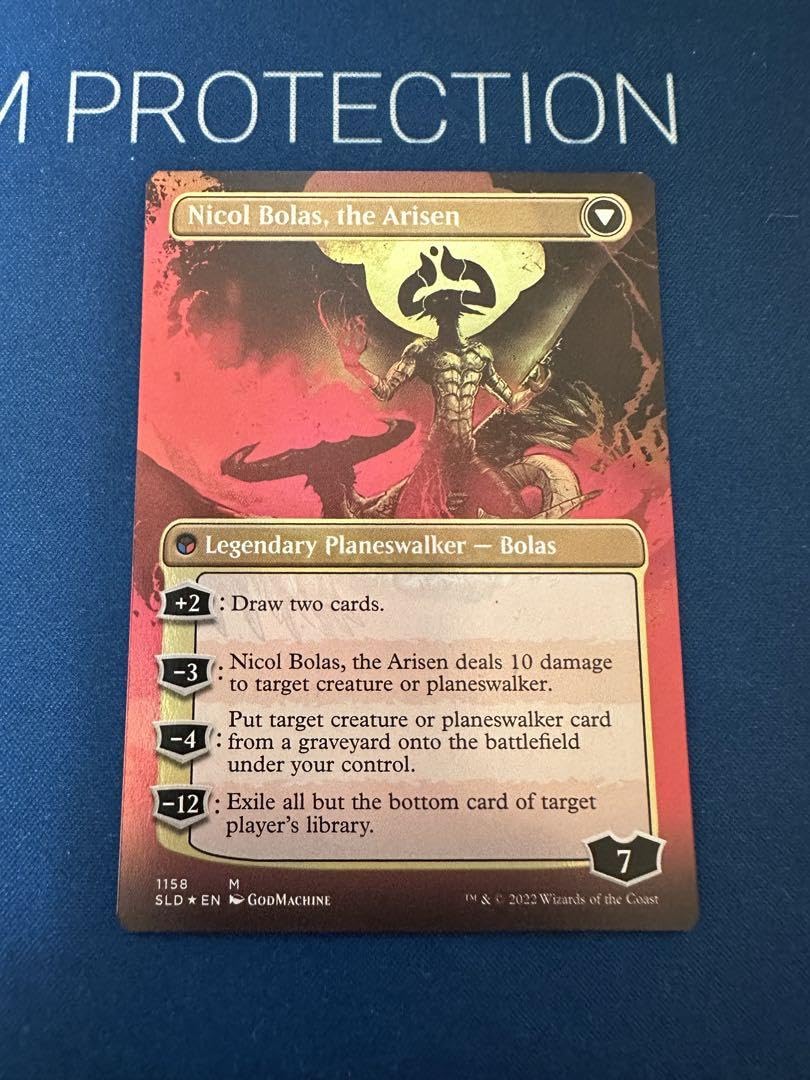 Amazon.co.jp: MTG 破滅の龍、ニコルボーラス foil Secret lair : おもちゃ