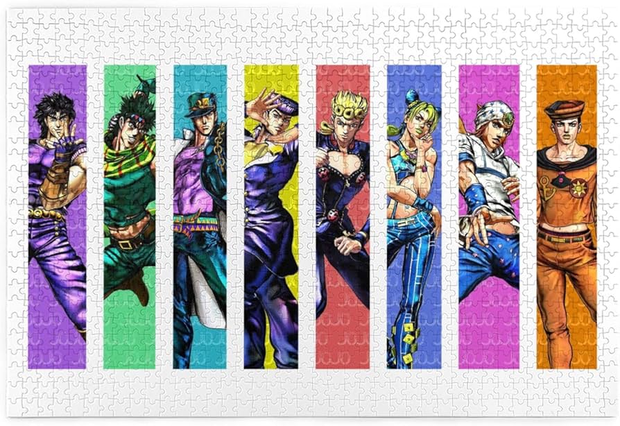 Amazon.co.jp: 1000ピース ジグソーパズル ジョジョの奇妙な冒険 木製