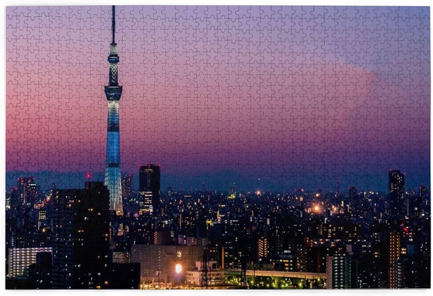 Amazon | 東京スカイツリー ジグソーパズル 1000ピース パズル 知育 脳
