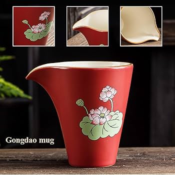 Amazon.co.jp: 赤い中国茶器セット陶磁器のお茶セット日本和風日本茶