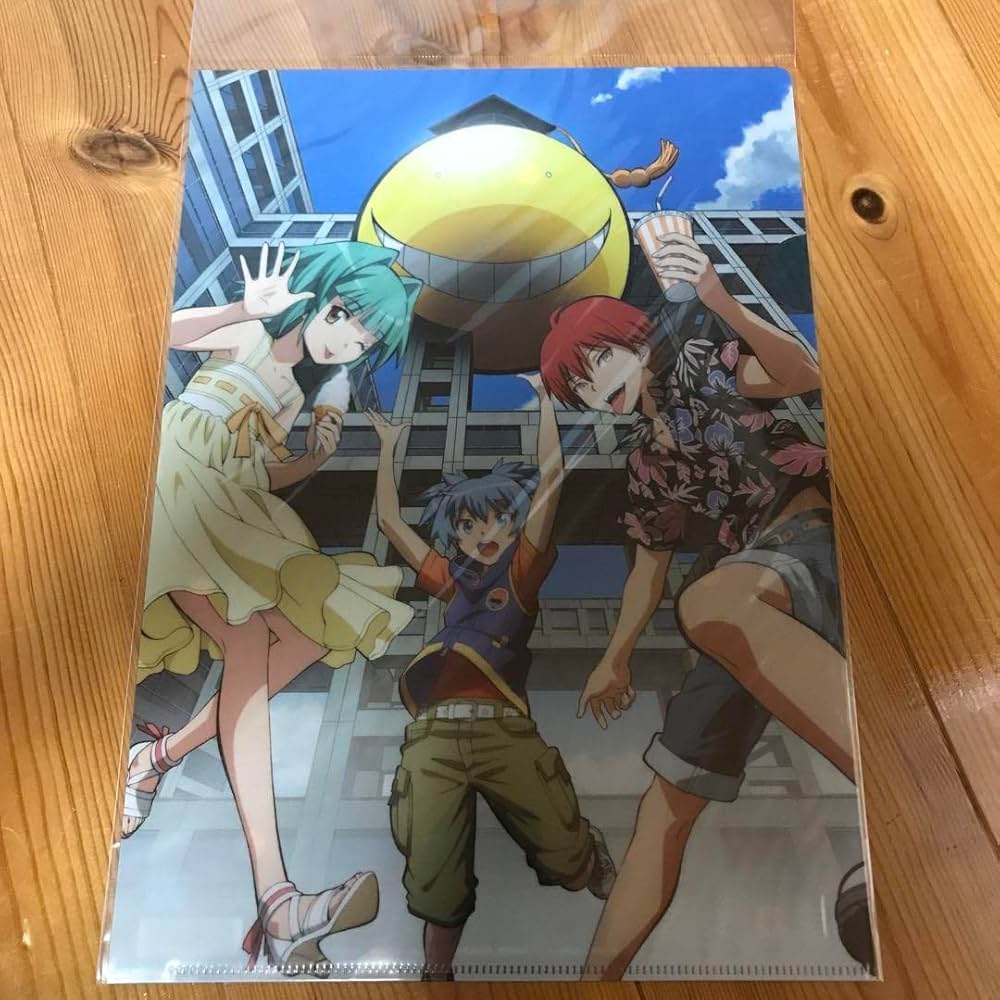 暗殺教室 クリアファイル 潮田渚・赤羽業・E組 Amazon.co.jp: 暗殺教室