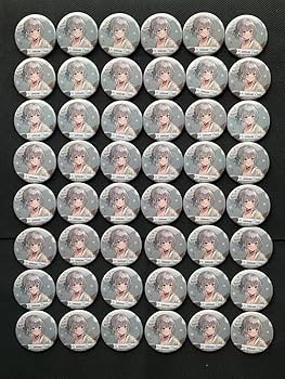 ホロライブ 不知火建設 しらけん 白銀ノエル 缶バッジ 48個セット