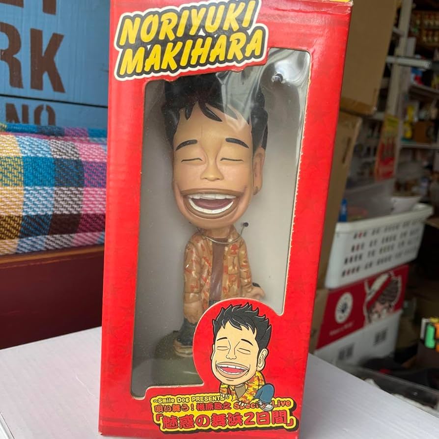 槇原敬之・首振り人形（ファンクラブ限定品） 槇原敬之 首ふりマッキー