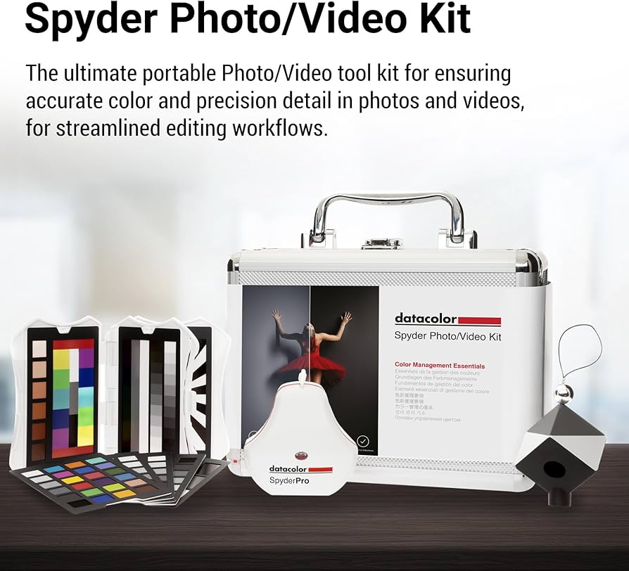 Amazon.com: Spyder Photo/Video Kit: Color Management Tools for