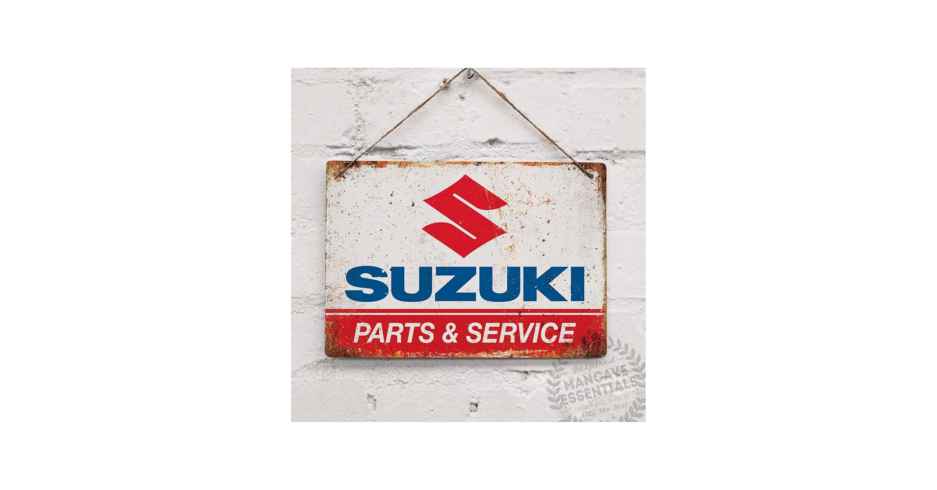 Amazon | スズキ Parts and Service ヴィンテージ ブリキ看板 メタル