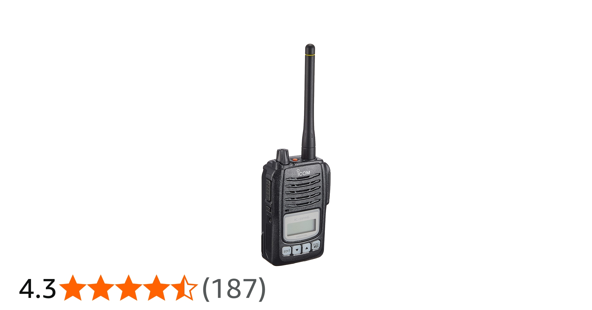 Amazon | アイコム IC-携帯型デジタル簡易無線機(登録局) IC-DPR6